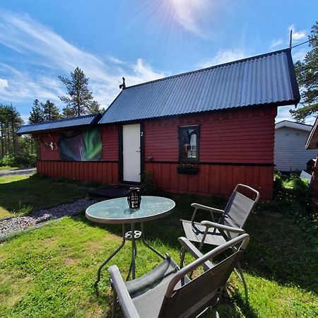 Camp Caroli Wooden Cabins Jukkasjärvi المظهر الخارجي الصورة