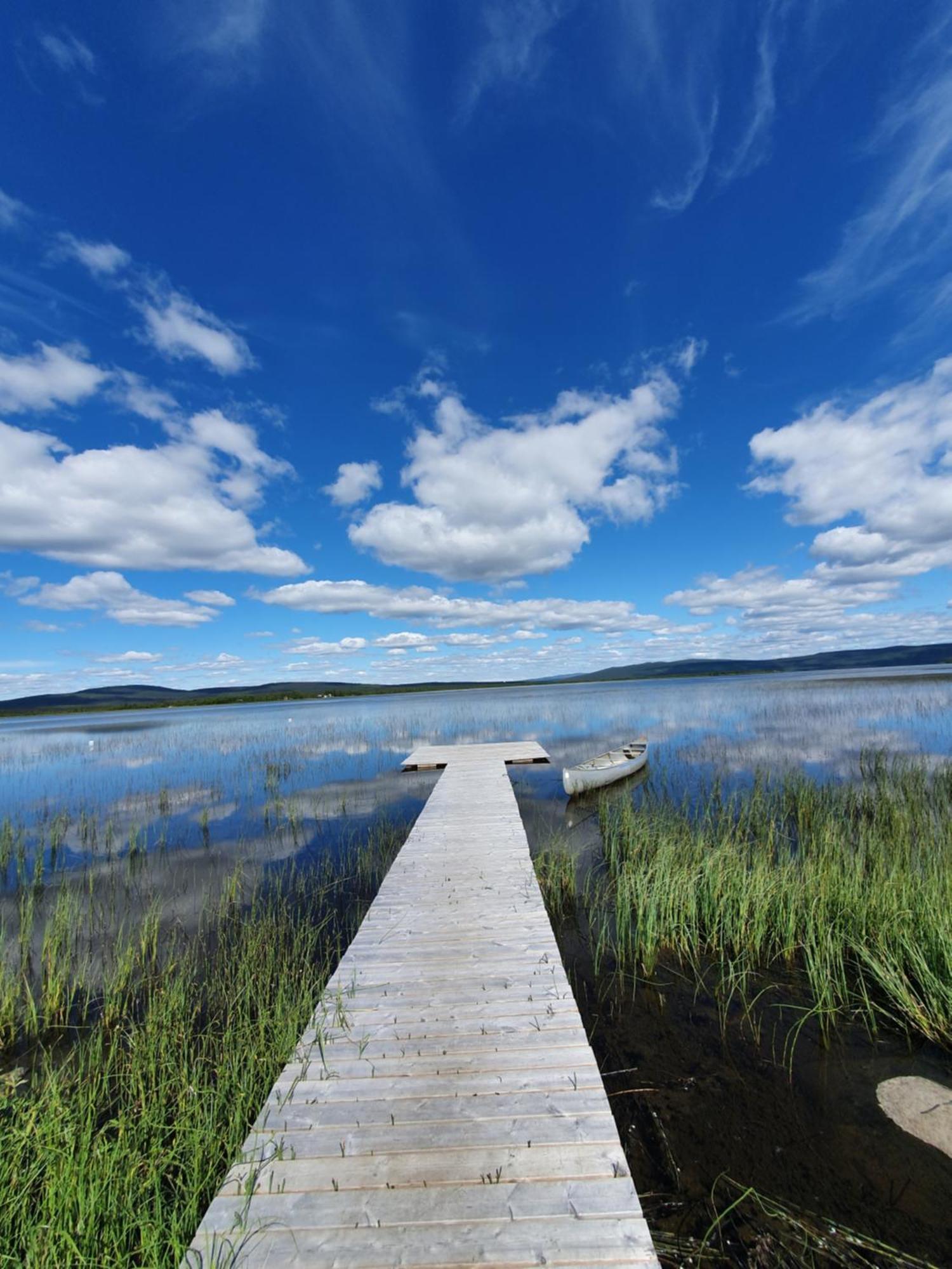Camp Caroli Wooden Cabins Jukkasjärvi المظهر الخارجي الصورة
