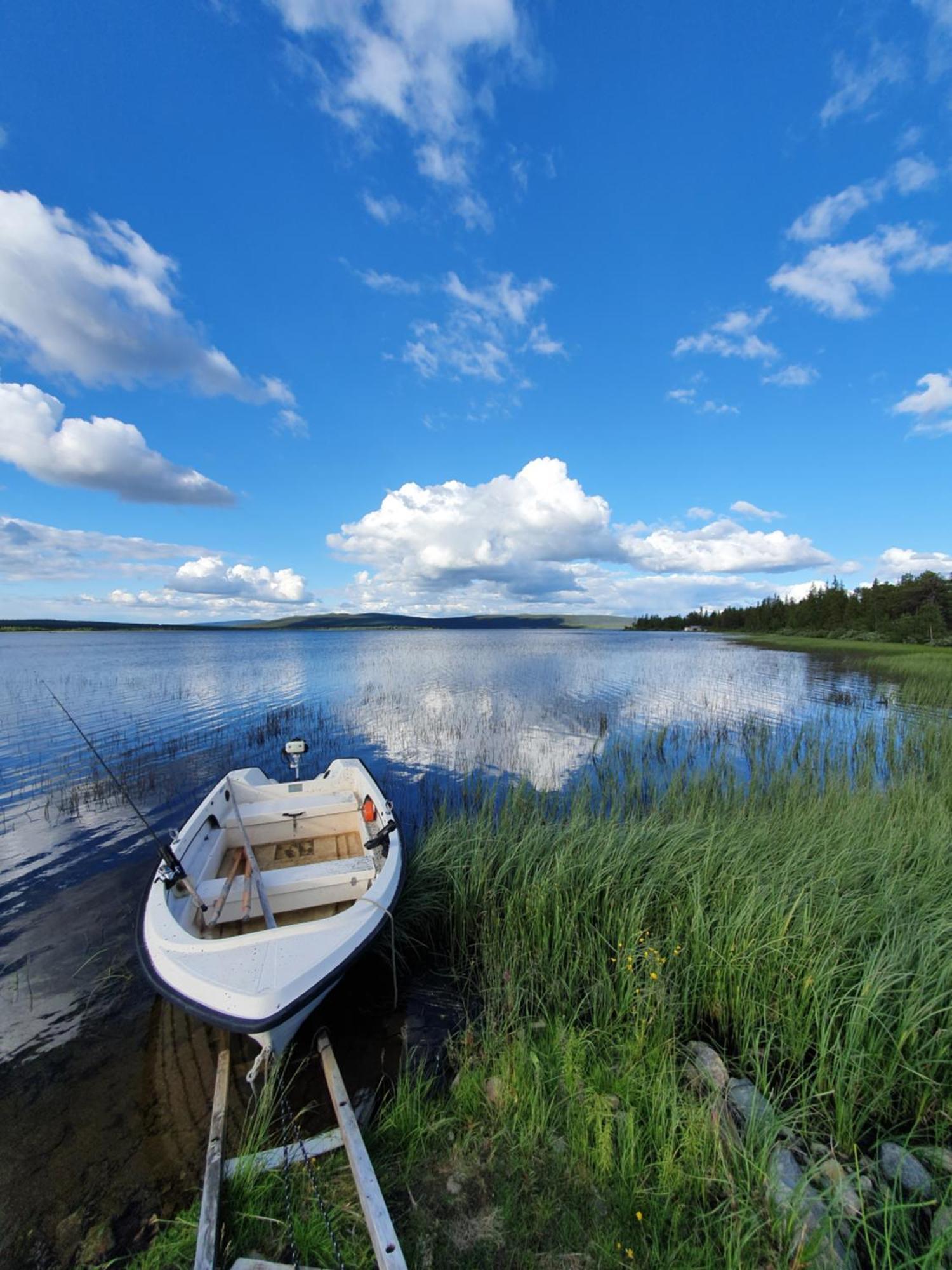 Camp Caroli Wooden Cabins Jukkasjärvi المظهر الخارجي الصورة