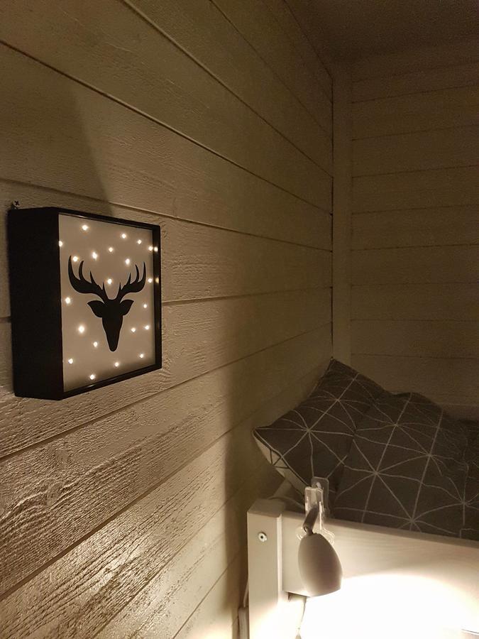 Camp Caroli Wooden Cabins Jukkasjärvi المظهر الخارجي الصورة